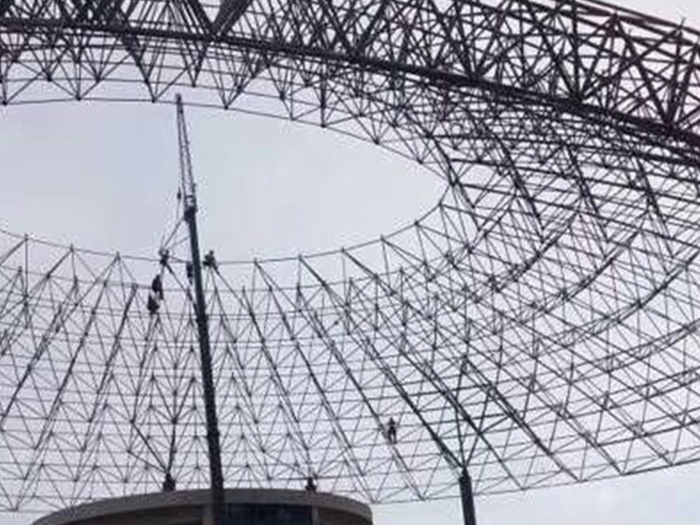 湘西篮球馆球形网架厂家价格